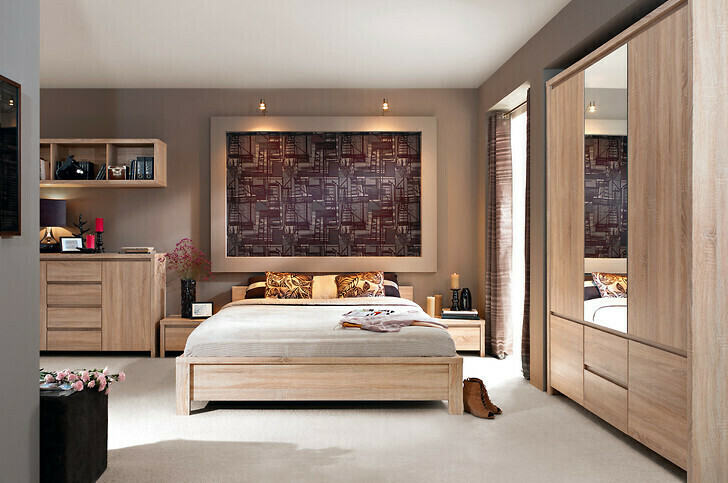 Krevet Nolroma 120 (Sonoma hrast)