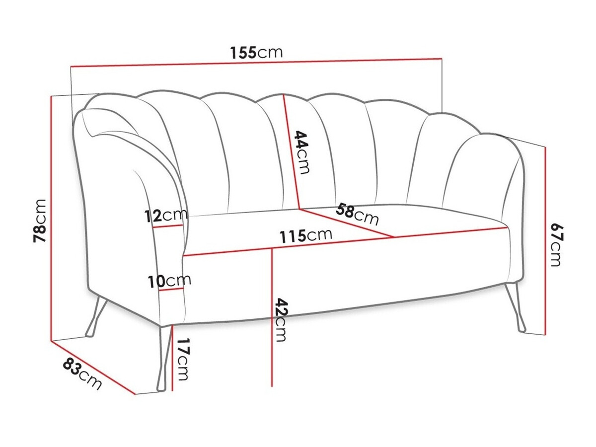 Sofa Providence 151 (Eureka 2142)