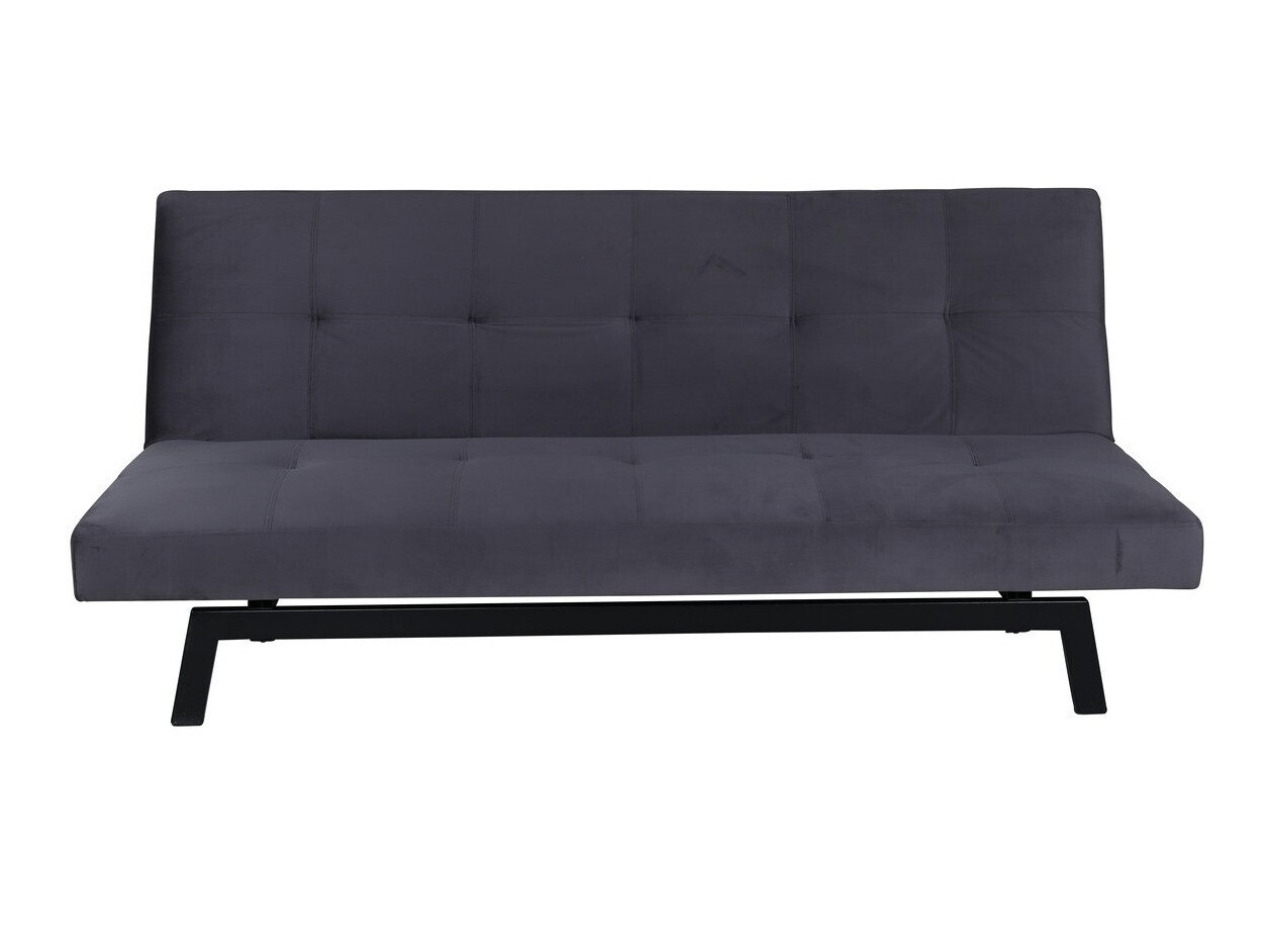Sofa na razvlačenje Dallas 1710 (Tamnosiva + Crno)