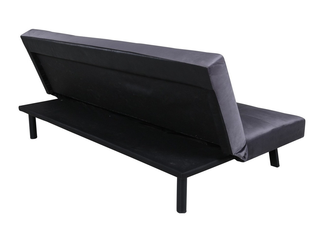 Sofa na razvlačenje Dallas 1710 (Tamnosiva + Crno)