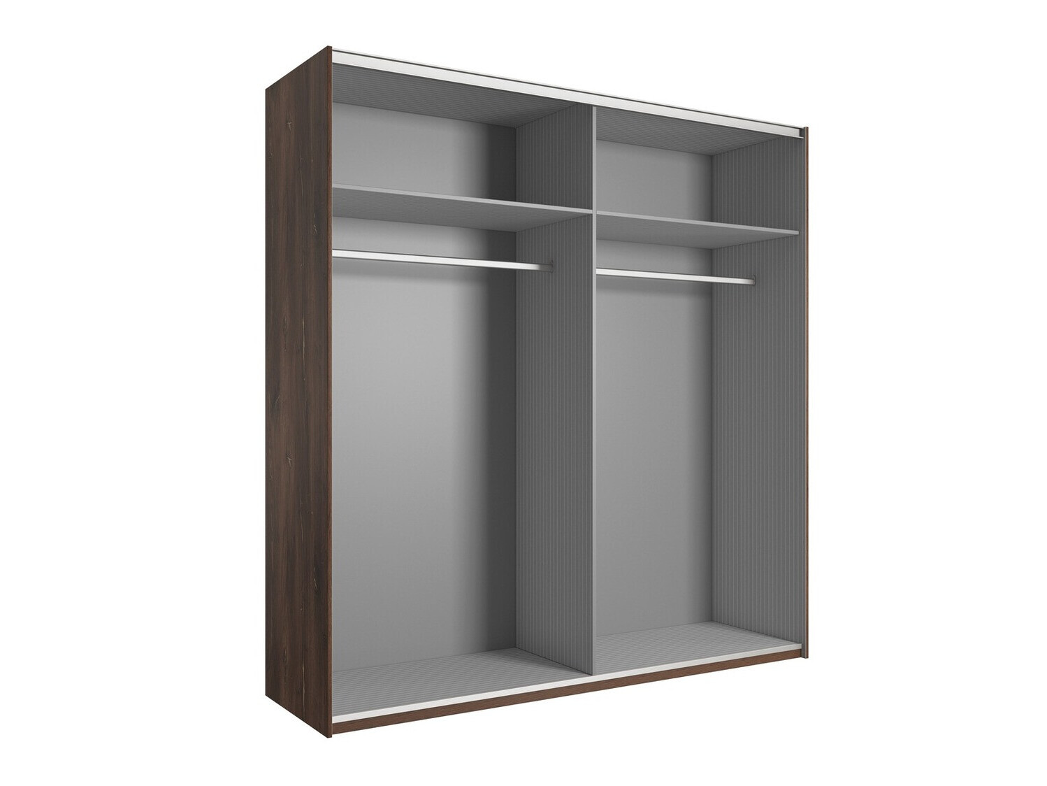 Ormar Felelie 100 (Tamni Flagstaf hrast + Bakarna)