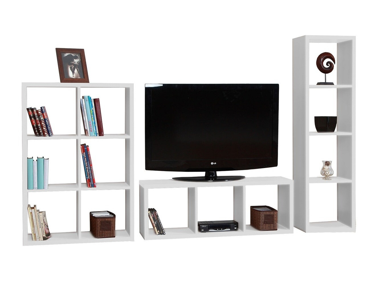 Set za dnevnu sobu Levnova 106 (Belo)