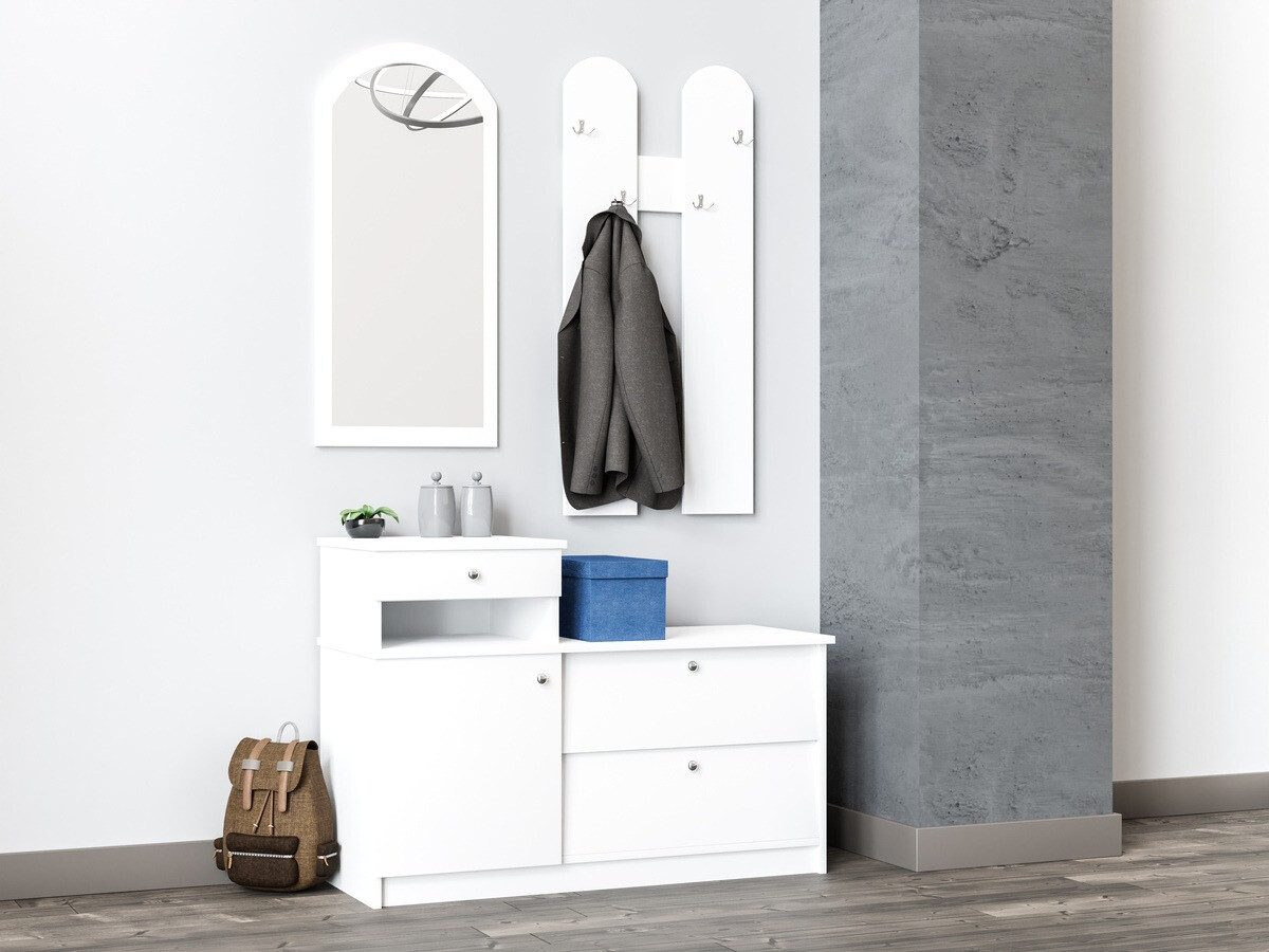 Set za hodnik Murrieta 117 (Belo)