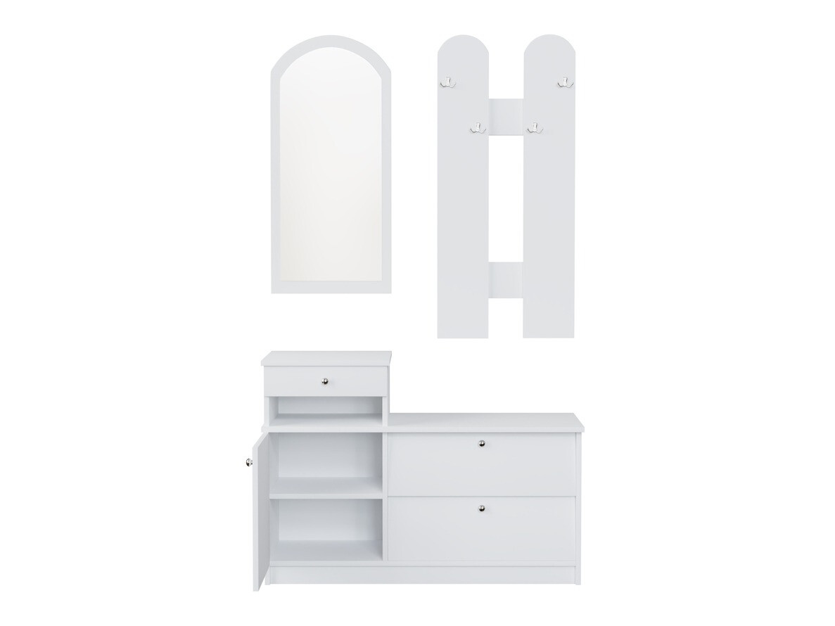 Set za hodnik Murrieta 117 (Belo)