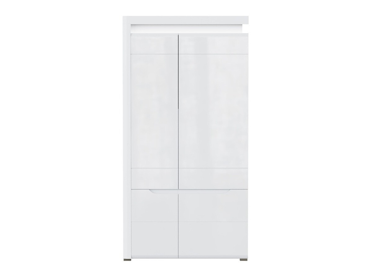 Ormar Revelmi 107 (Sjajno belo + Belo)