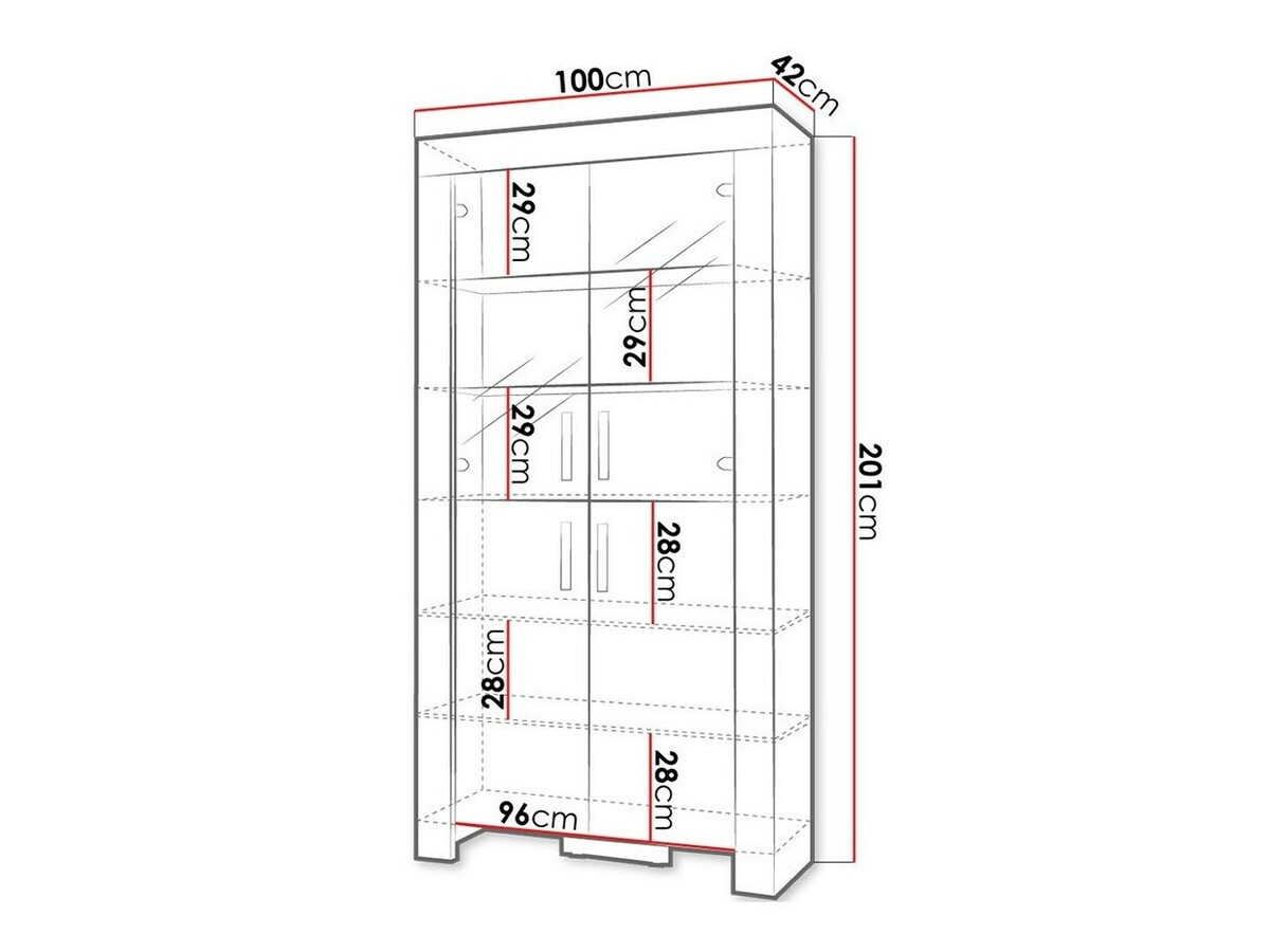 Polica Melfeli 101 (Sonoma hrast)