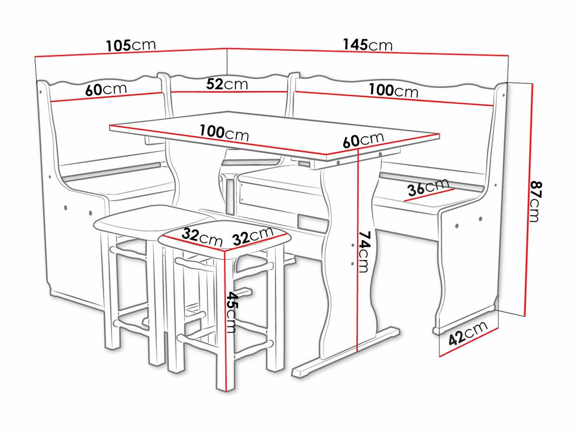 Kuhinjski ugao Edmond 100 (Peru 04)