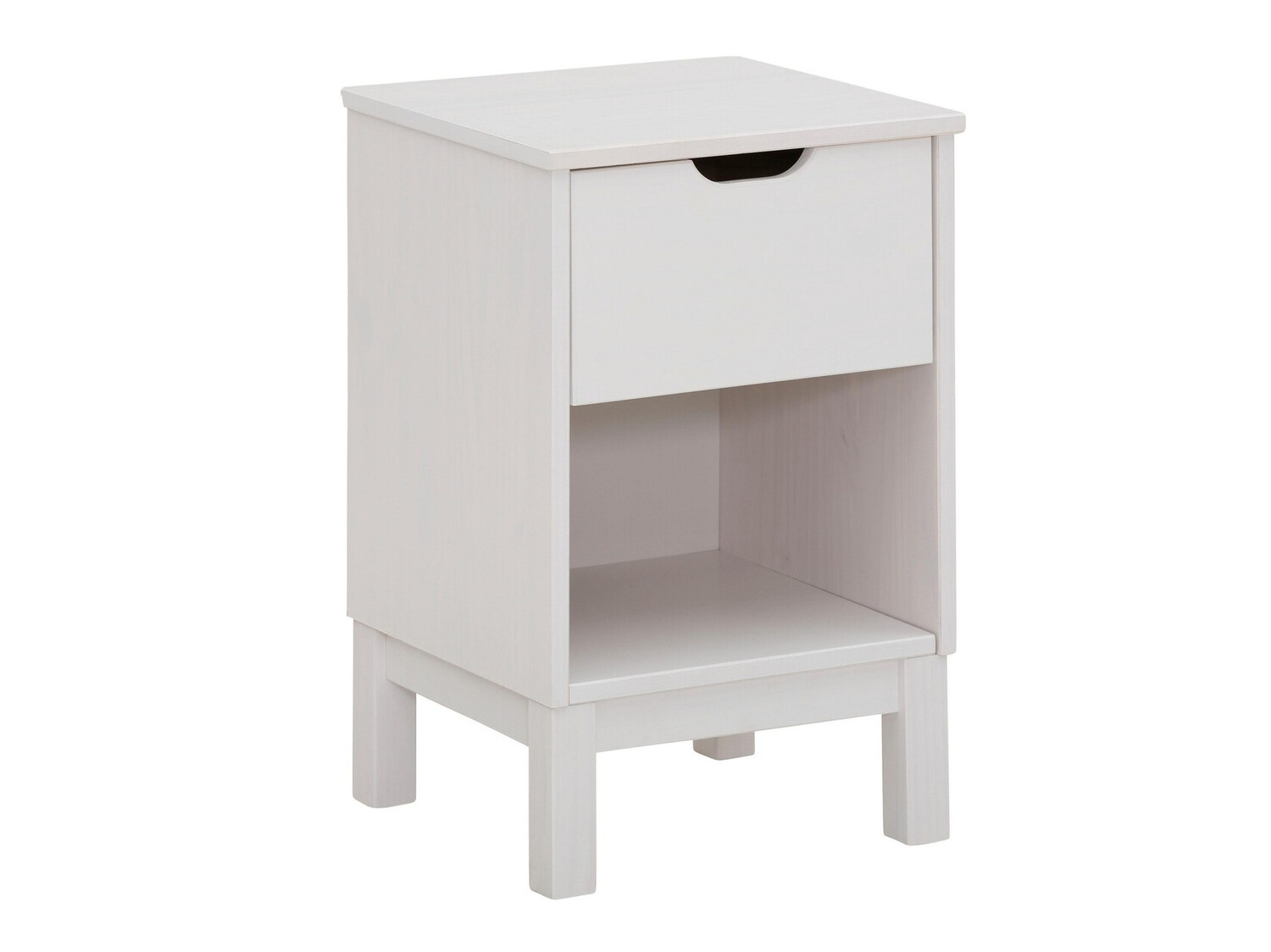 Noćni ormarić Denton 543 (Belo)