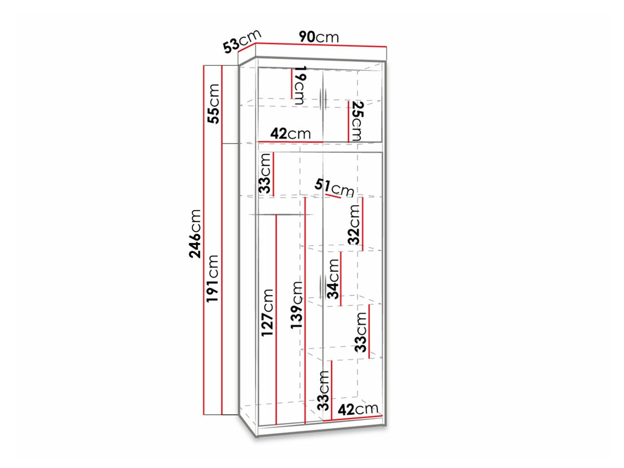 Ormar Novduni 103 (Belo)