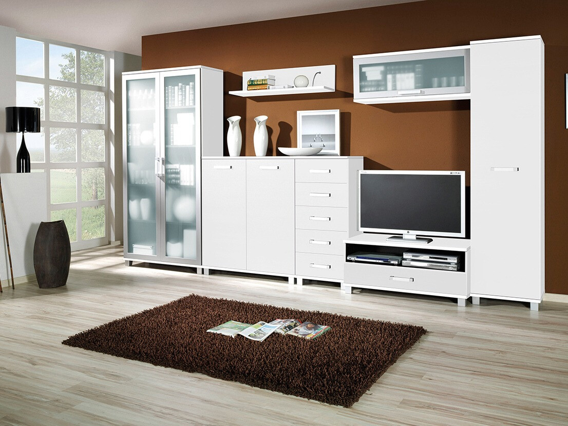 Komoda Cirevau 124 (Belo)