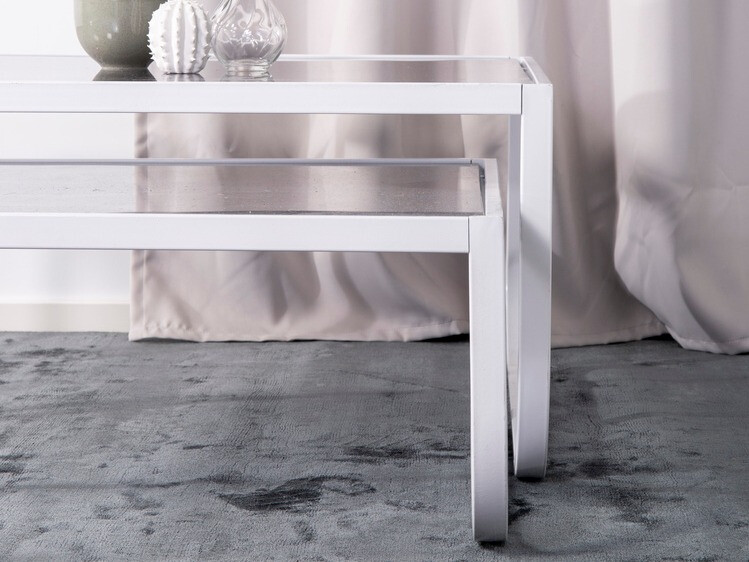 Set stočića za kafu Dallas 220 (Belo)