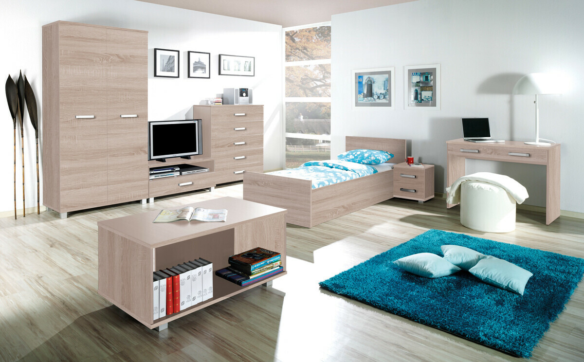 Kancelarijski sto Cirevau 128 (Sonoma hrast)