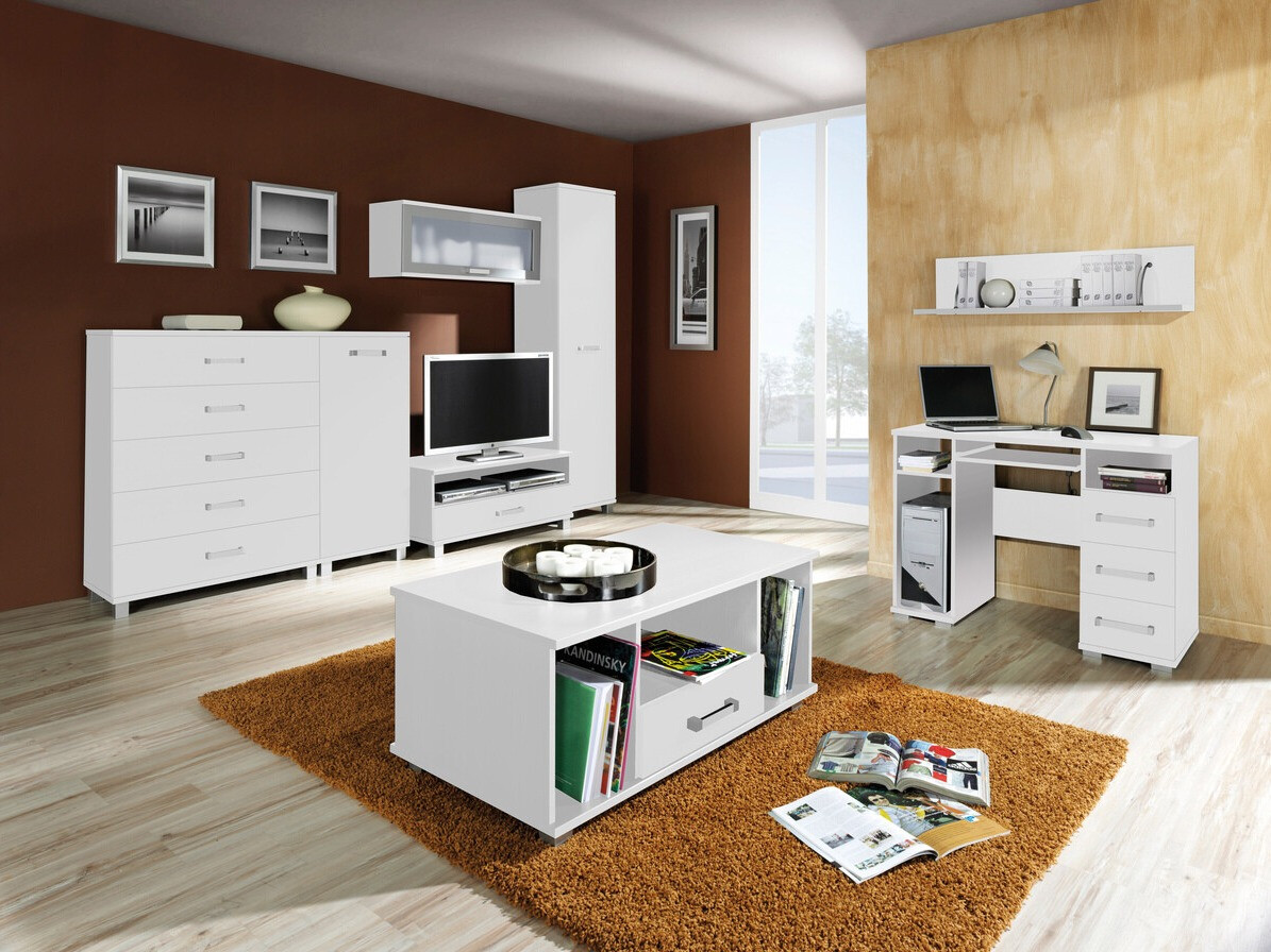 Kancelarijski sto Cirevau 129 (Belo)