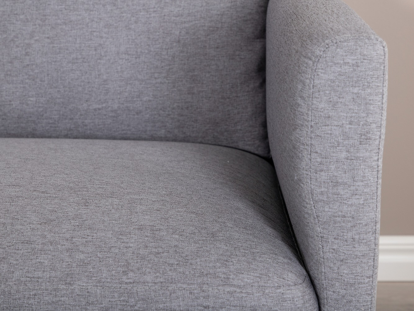Sofa Fercame 100 (Sivo + Crno)