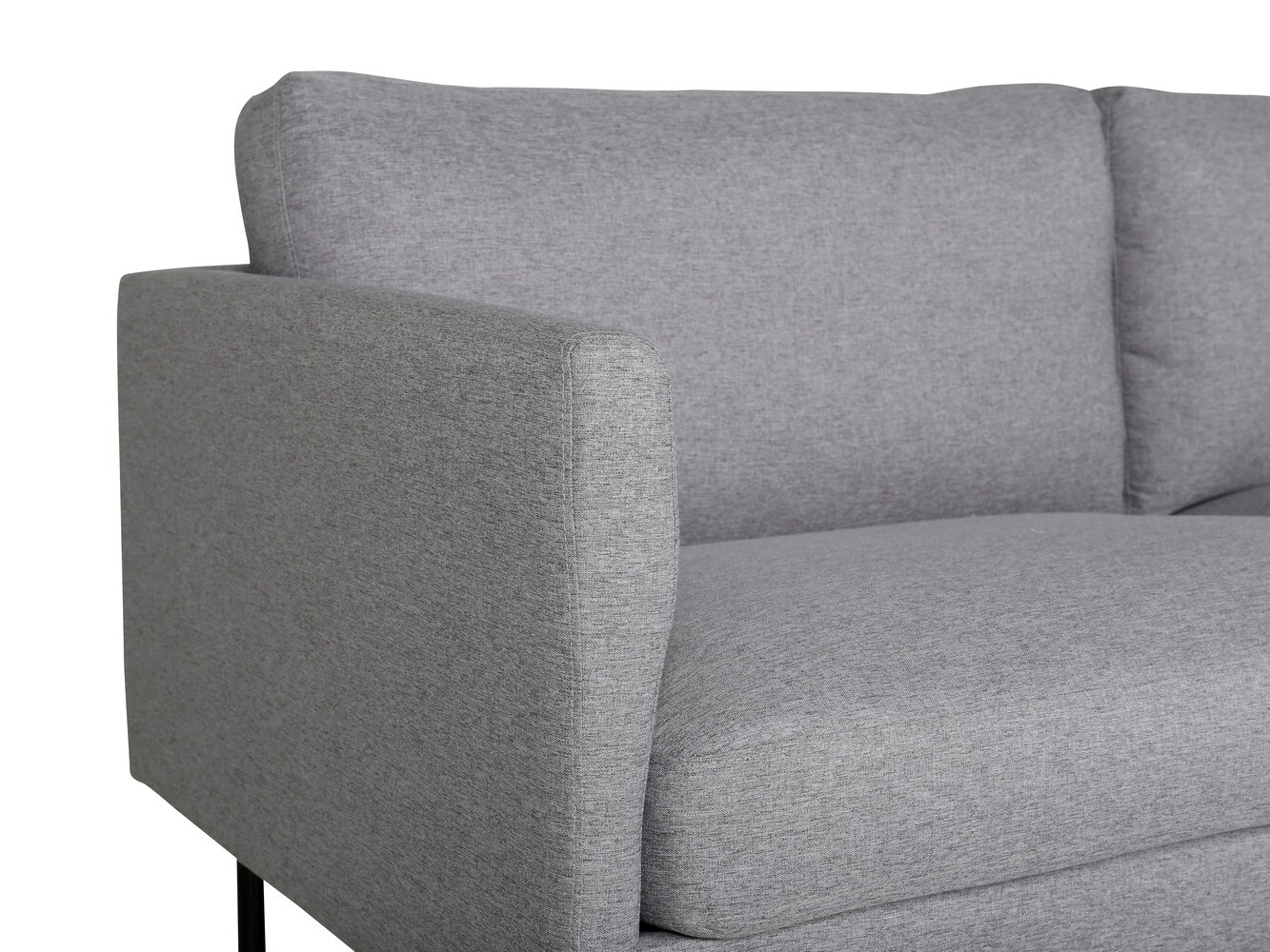 Sofa Fercame 100 (Sivo + Crno)