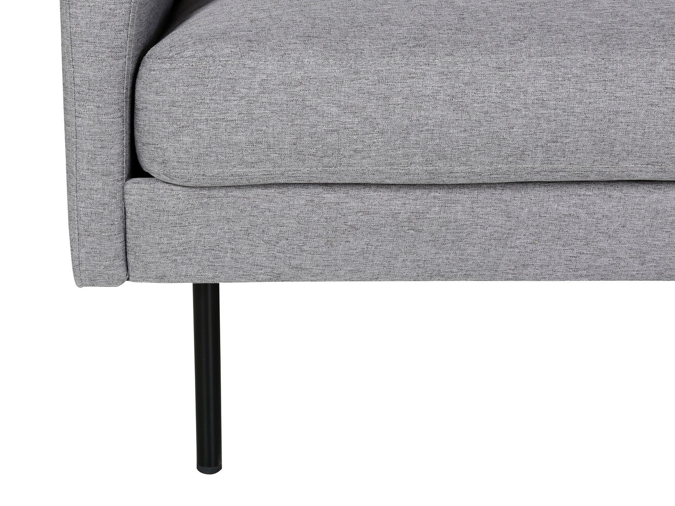 Sofa Fercame 100 (Sivo + Crno)