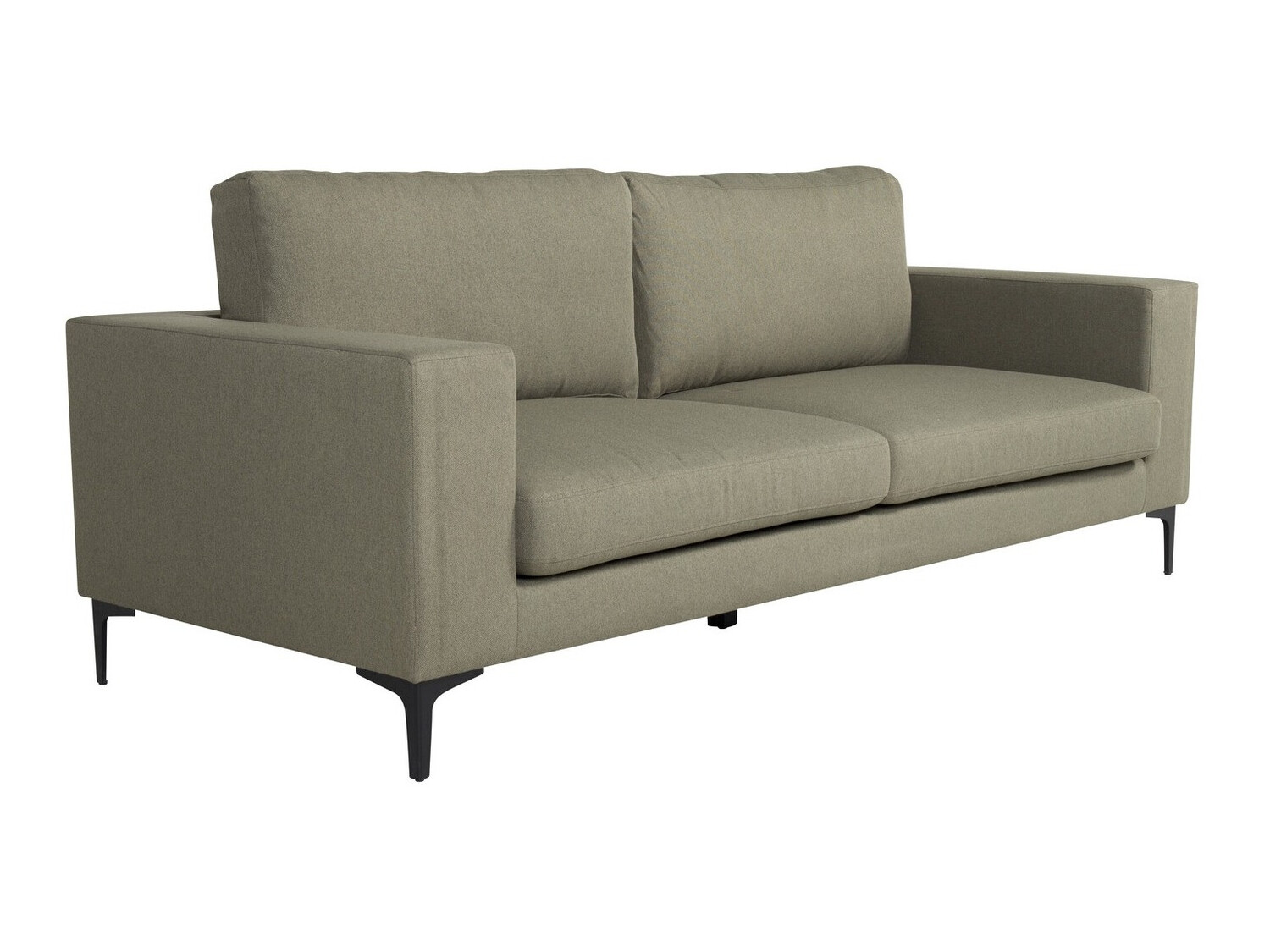 Sofa Dallas 2910 (Prašnjavo zelena + Crno)