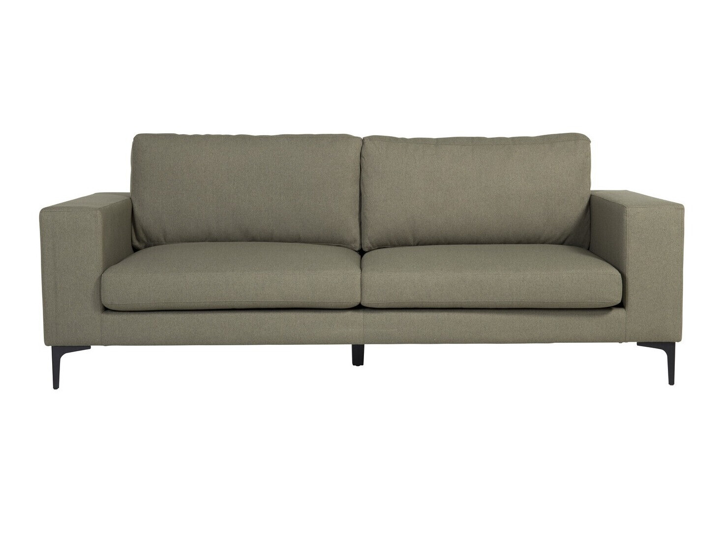 Sofa Dallas 2910 (Prašnjavo zelena + Crno)