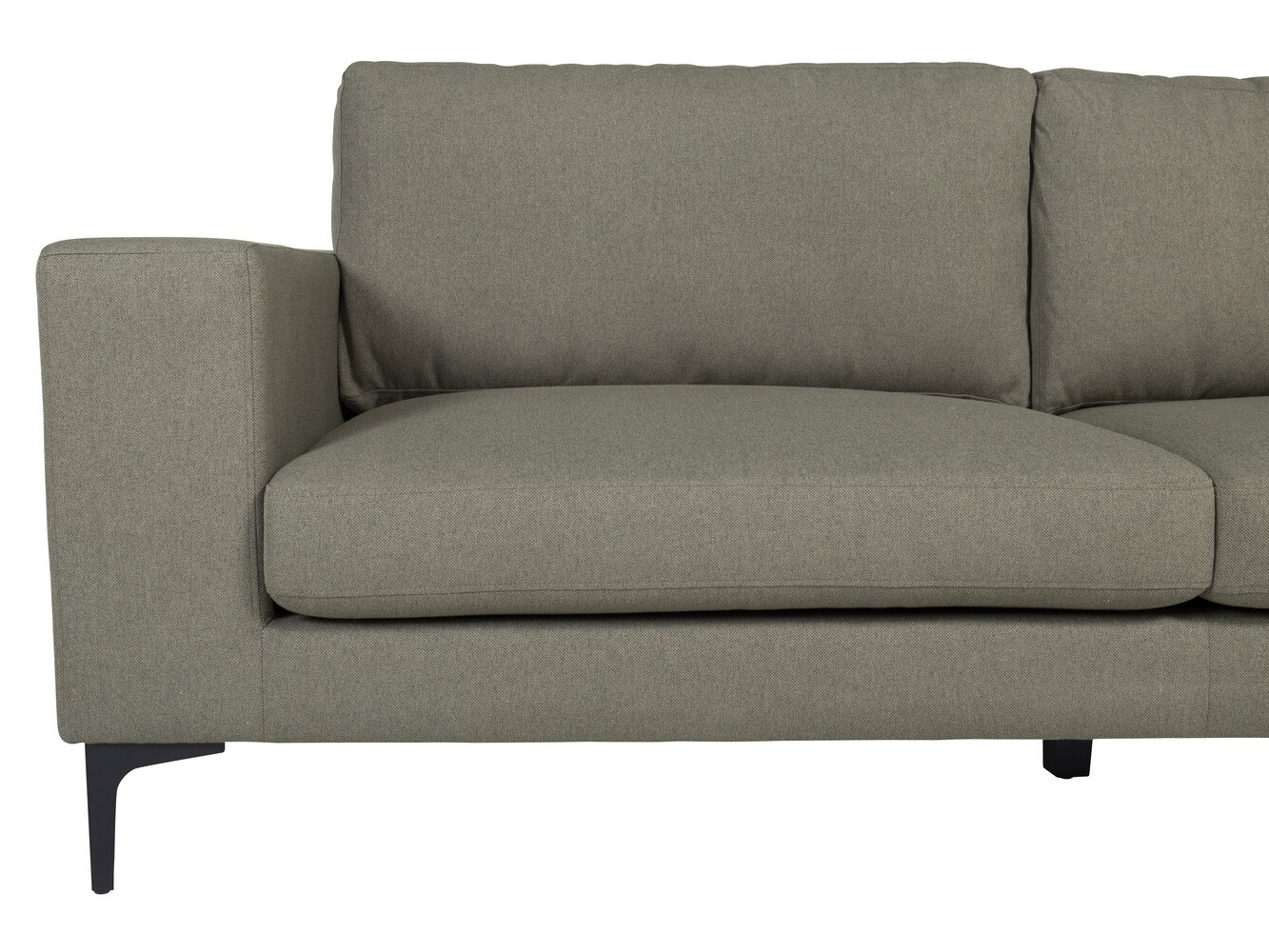 Sofa Dallas 2910 (Prašnjavo zelena + Crno)