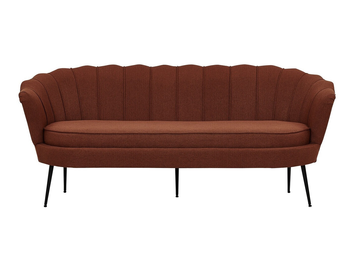 Sofa Dallas 2917 (Tamno smeđa + Crno)