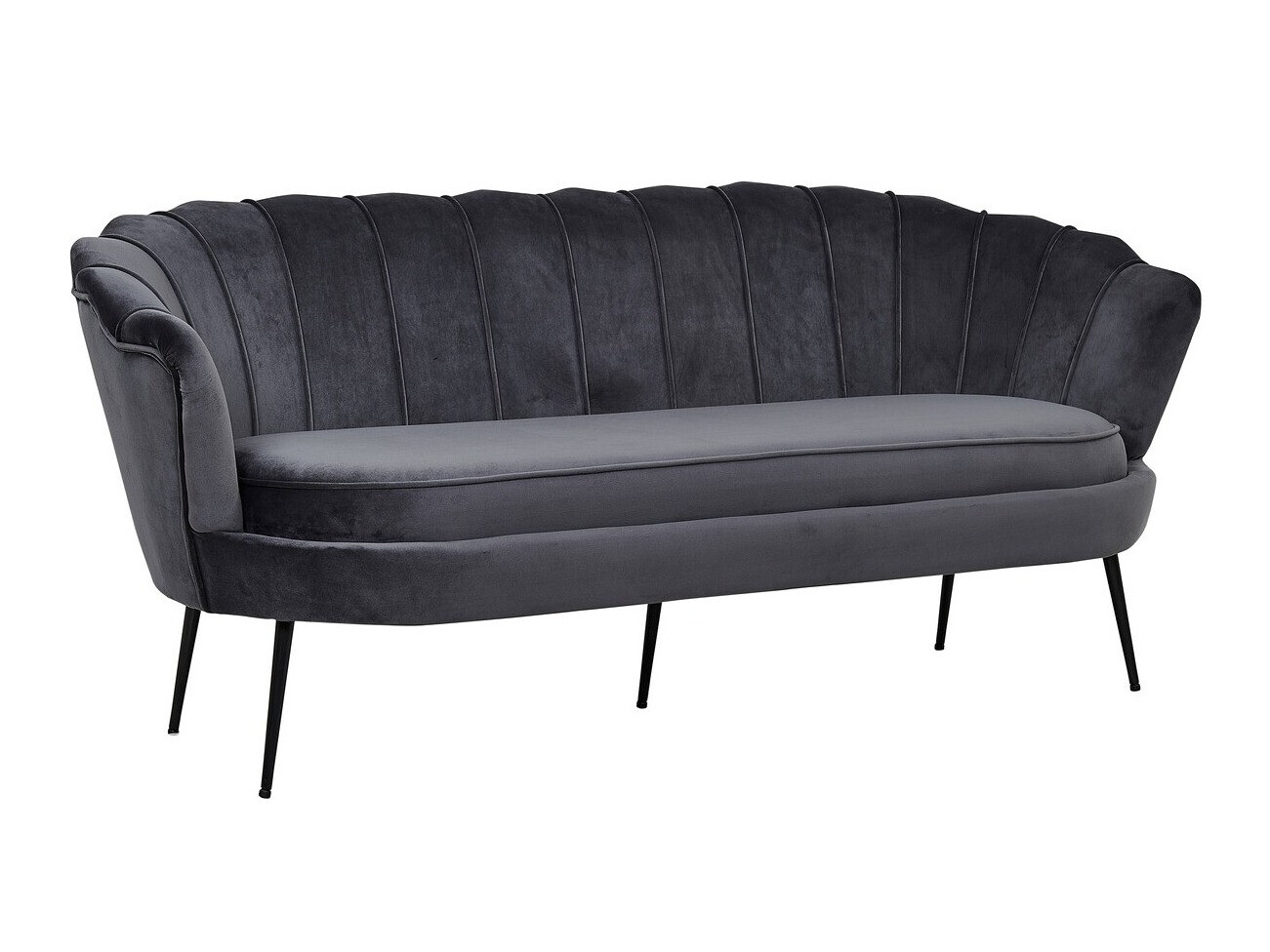 Sofa Dallas 2917 (Tamnosiva + Crno)