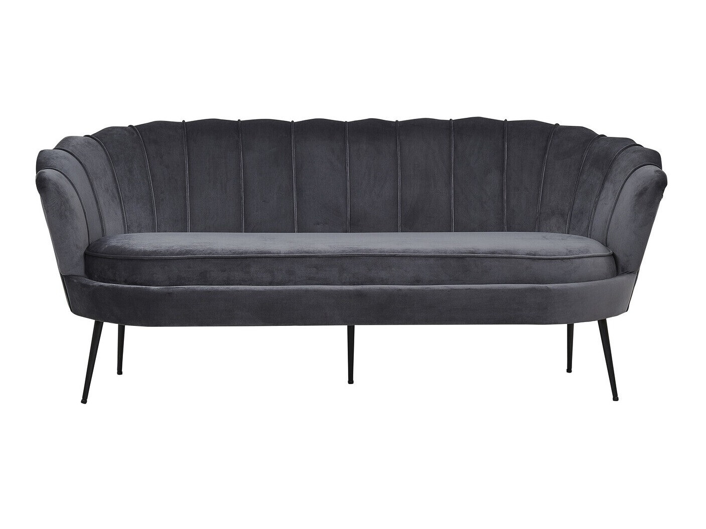 Sofa Dallas 2917 (Tamnosiva + Crno)