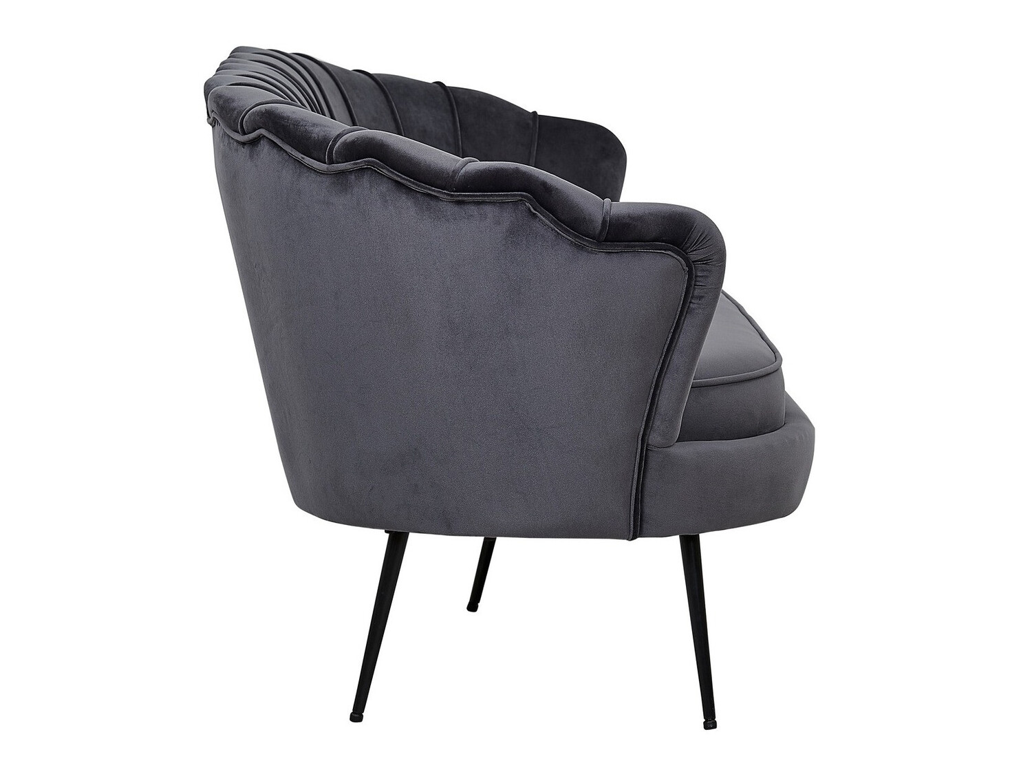Sofa Dallas 2917 (Tamnosiva + Crno)