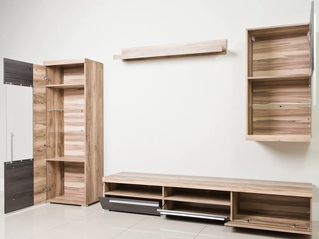 Set za dnevnu sobu Sorciro 105 (Orah + Tamni hrast)