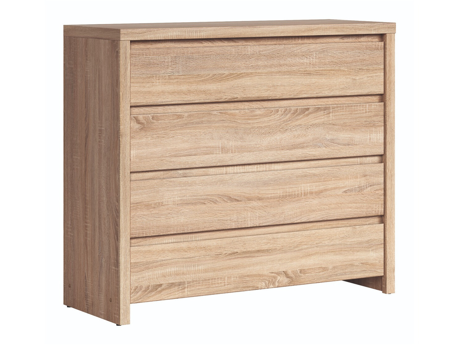 Komoda Nolroma 105 (Belo + Sonoma hrast)