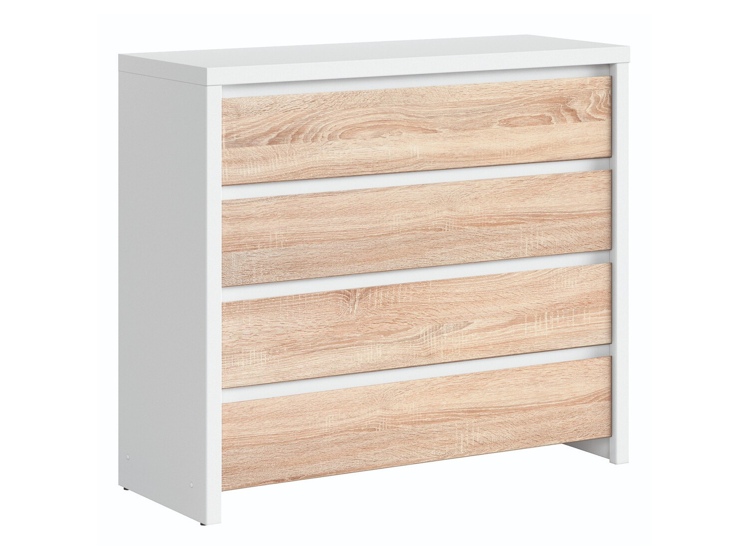 Komoda Nolroma 105 (Belo + Sonoma hrast)