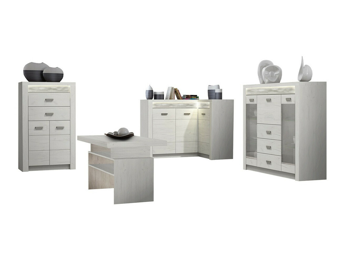 Set za dnevnu sobu Serfeno 121 (Craft vhite)