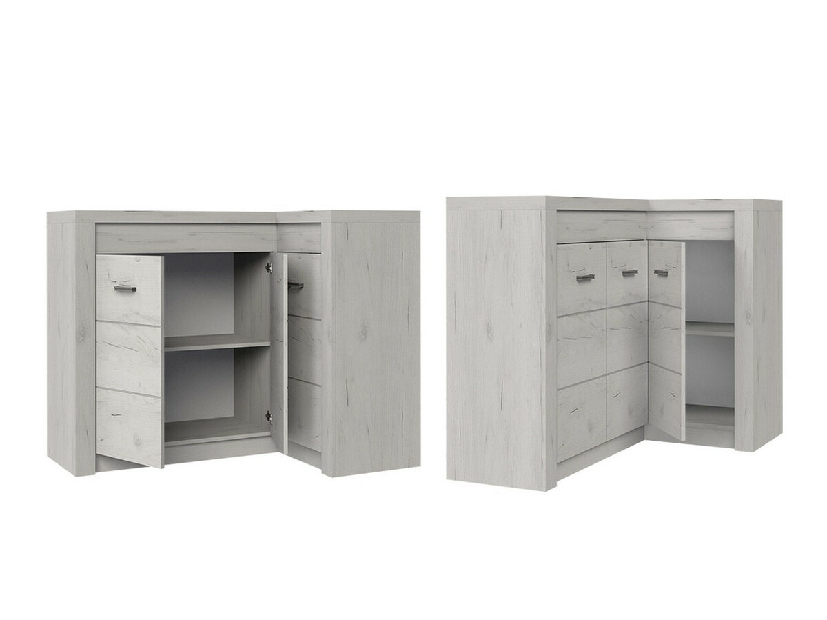 Set za dnevnu sobu Serfeno 121 (Craft vhite)