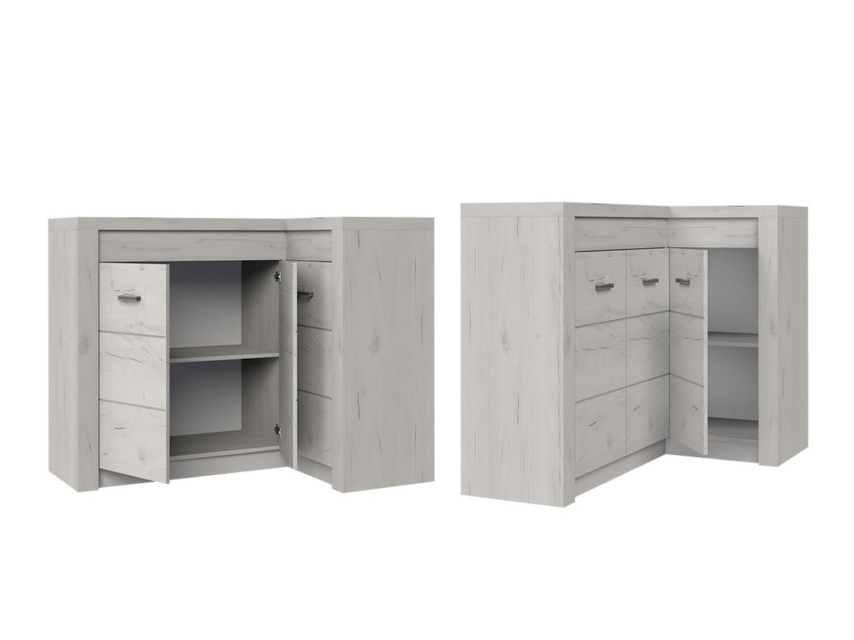 Set za dnevnu sobu Serfeno 121 (Tamni pepeo)