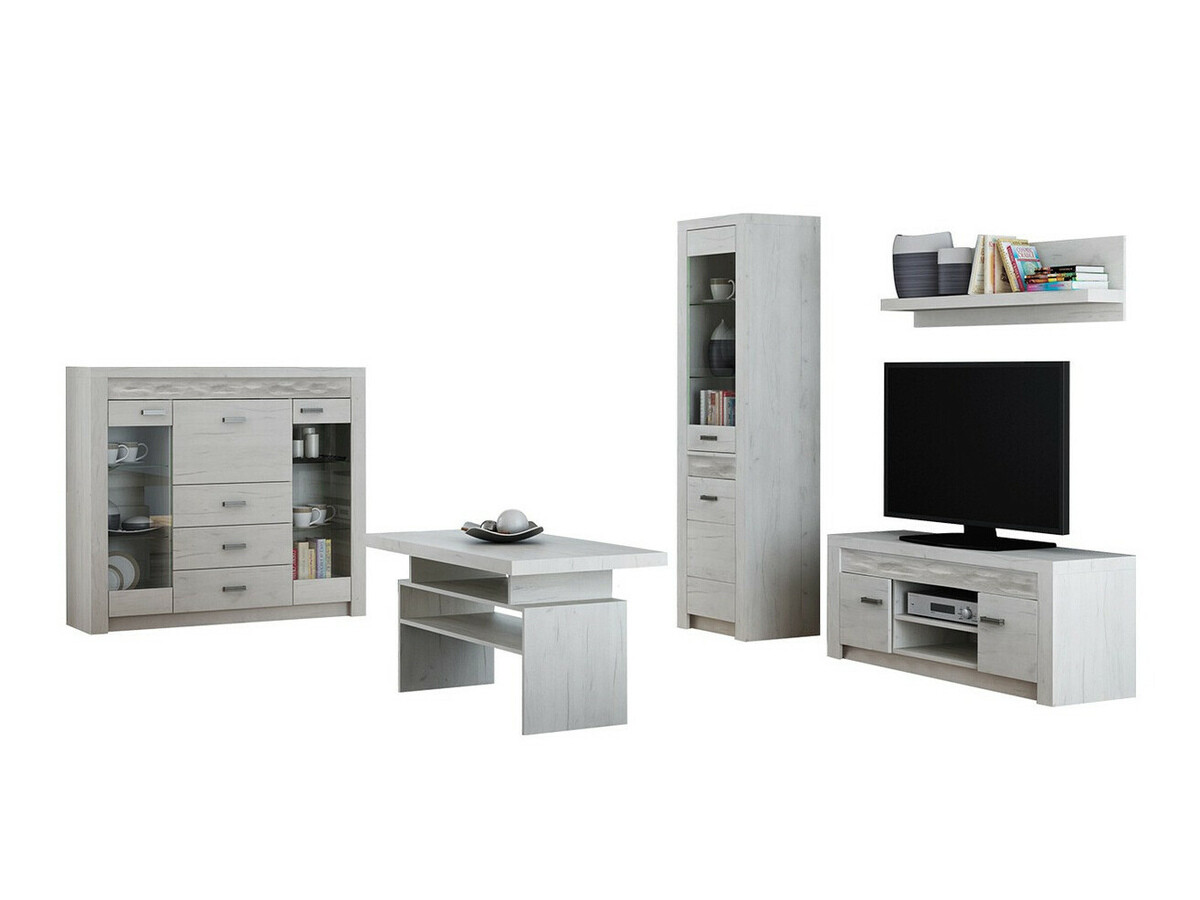 Set za dnevnu sobu Serfeno 122 (Craft vhite)