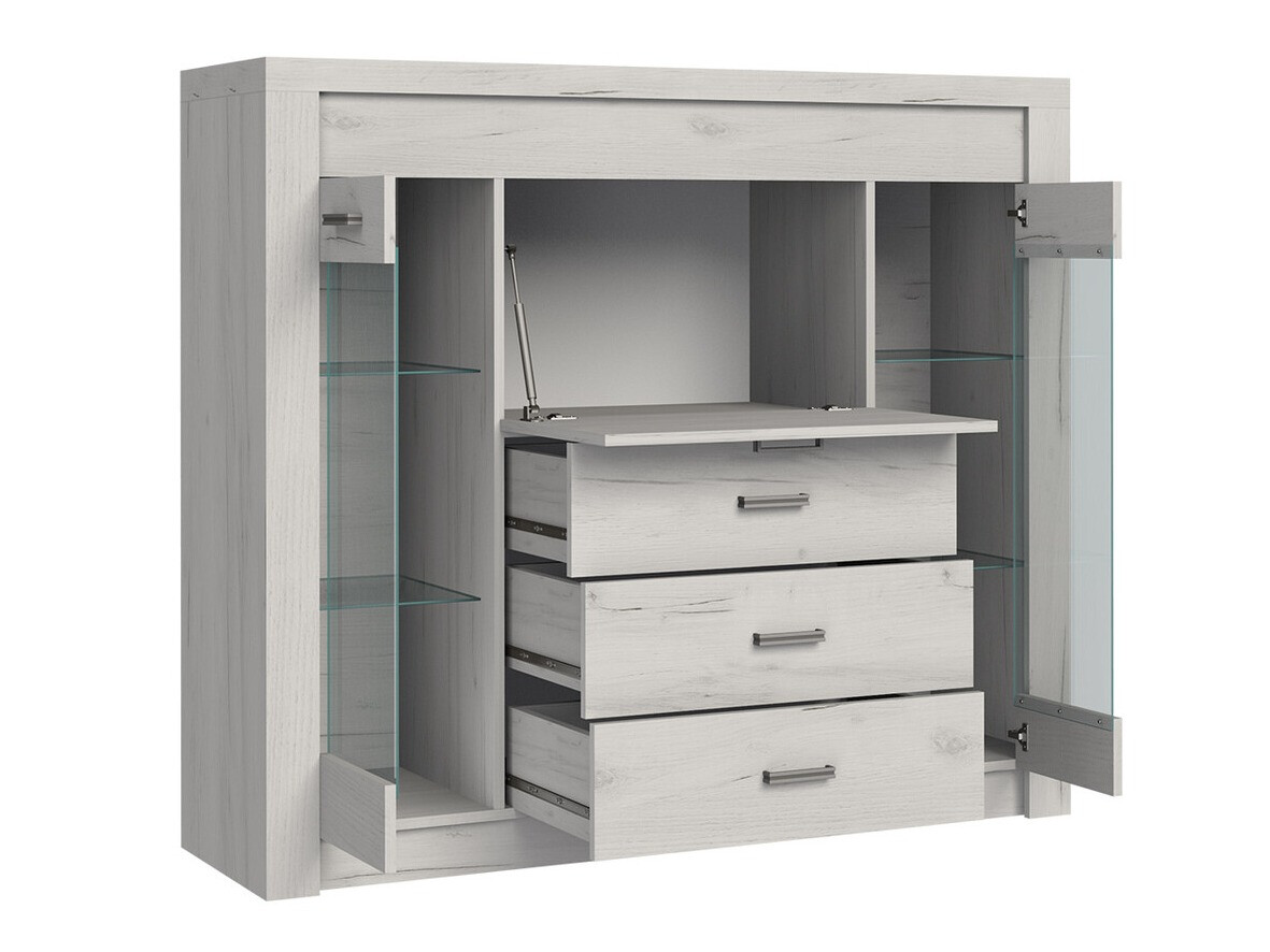 Set za dnevnu sobu Serfeno 122 (Tamni pepeo)