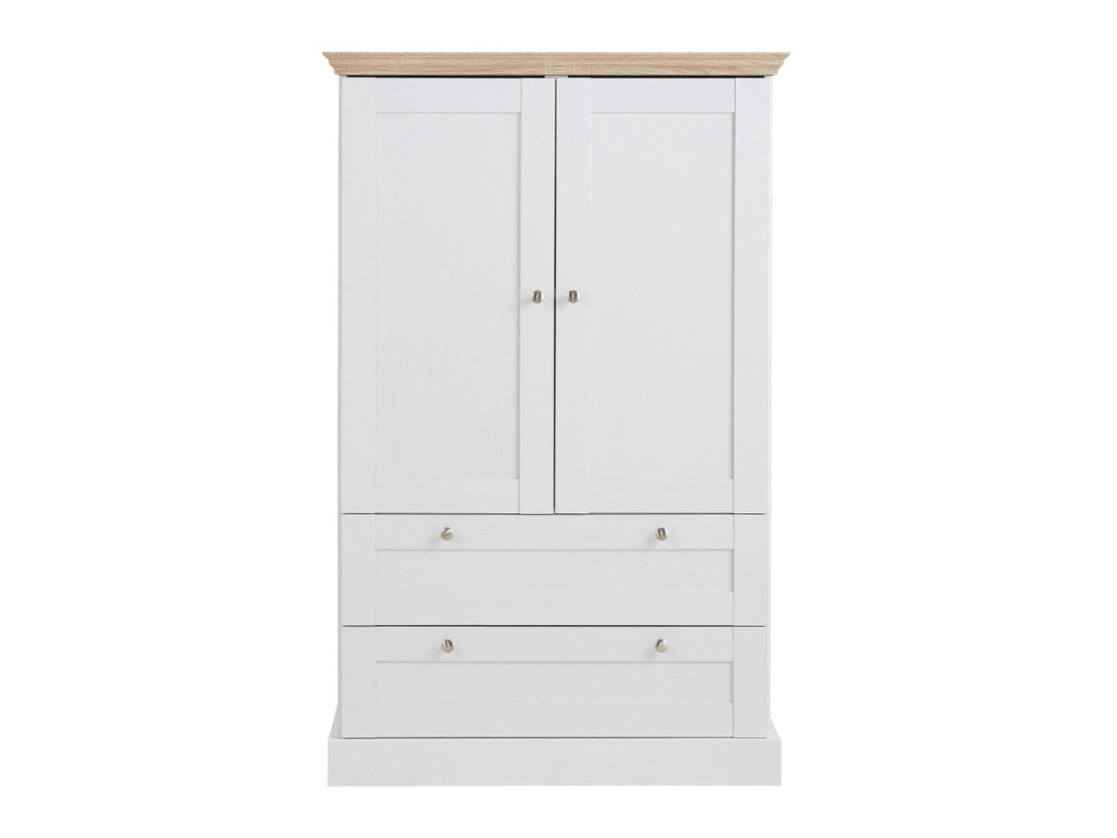 Komoda Lirveri 102 (Belo + Svetli javor)