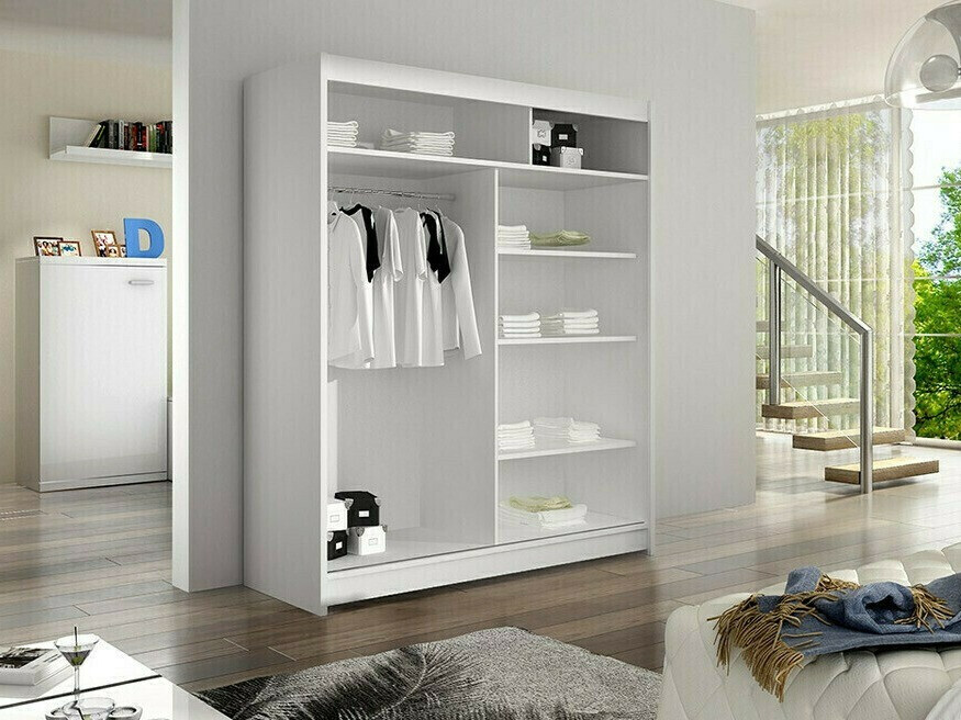 Ormar Closico 140 (Crno + Zanatski hrast)