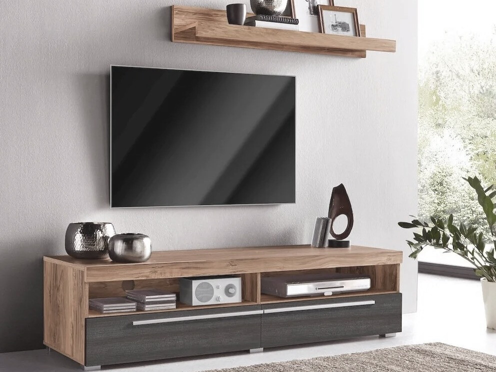 TV komoda Austin 239 (Orah + Tamni hrast)