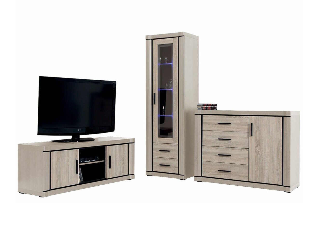 Set za dnevnu sobu Lorelie 122 (Sonoma hrast)