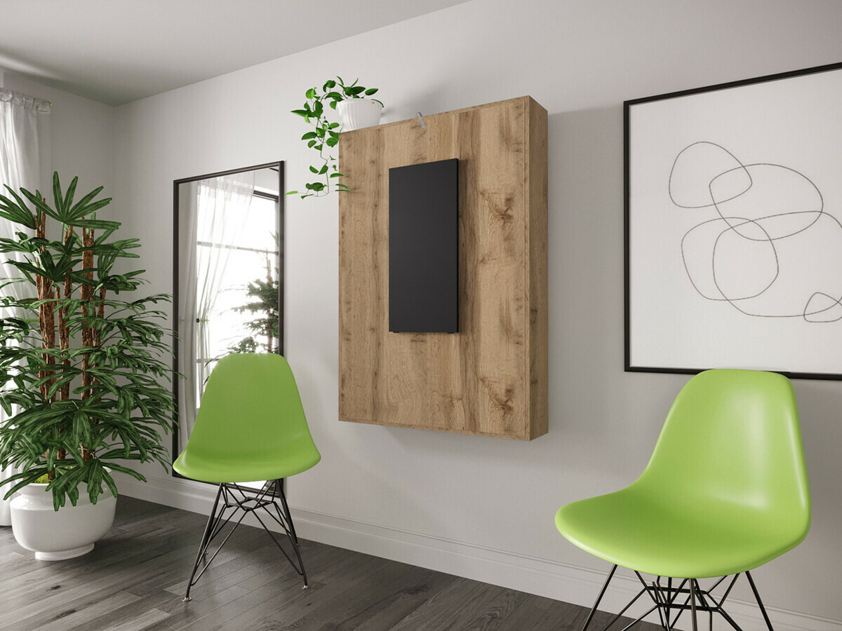 Sklopivi sto Hartford 428 (Crno + Hrast Votan)