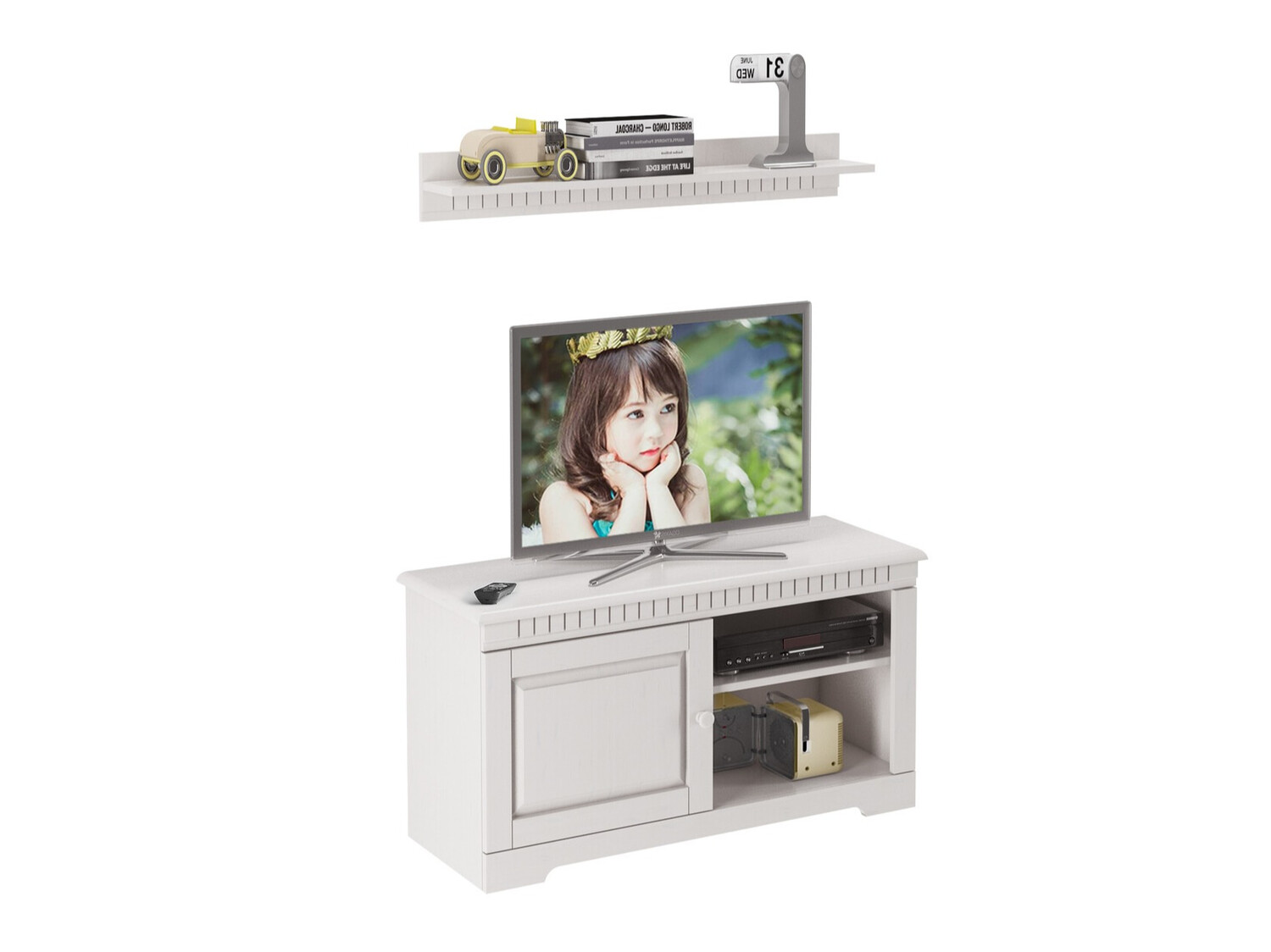 TV komoda Elbelba 100 (Belo)