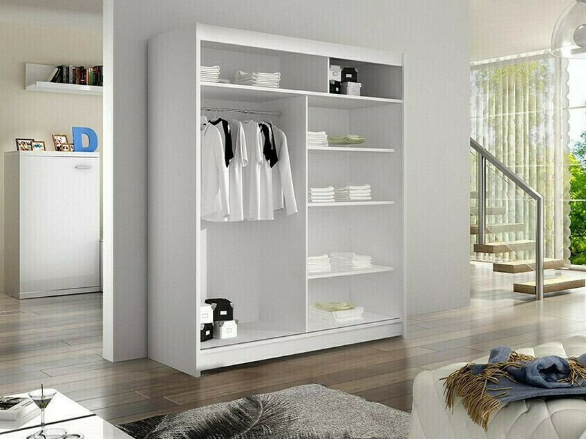 Ormar Closico 141 (Belo + Zanatski hrast)