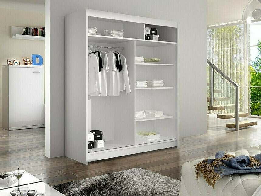 Ormar Closico 141 (Crno + Zanatski hrast)