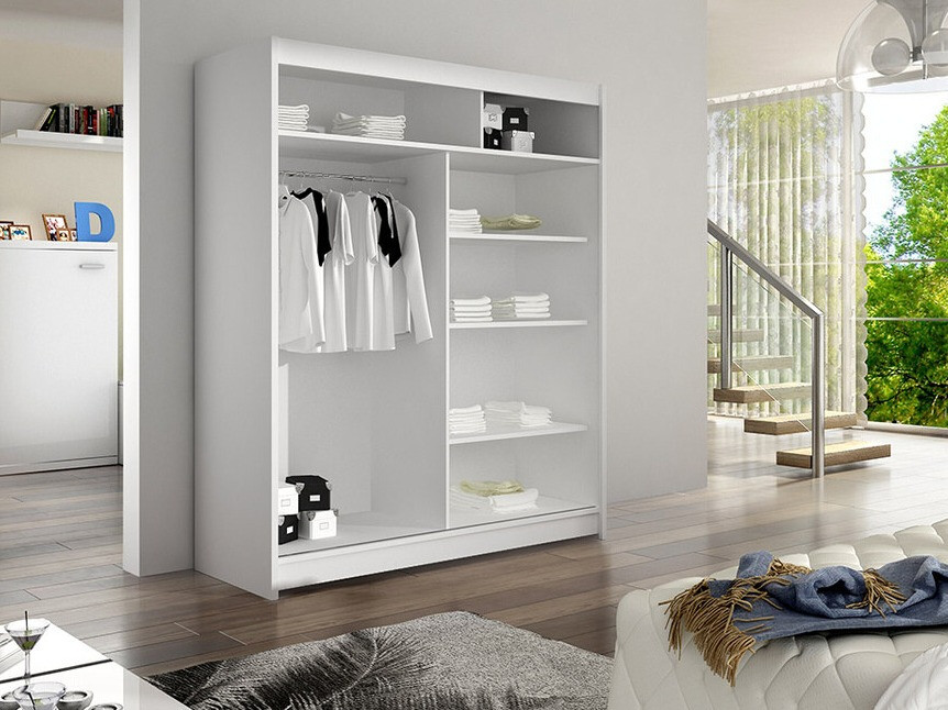 Ormar Closico 143 (Crno + Zanatski hrast)