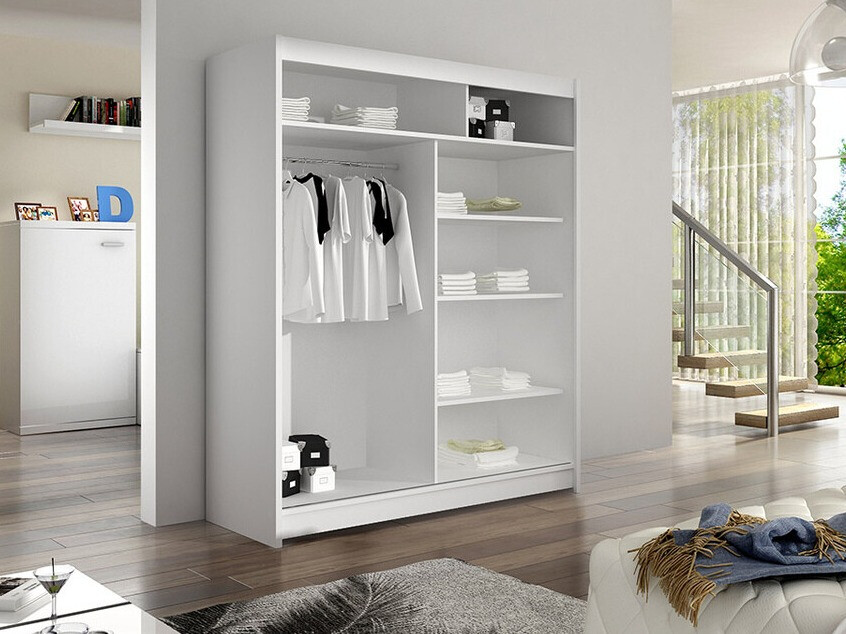 Ormar Closico 145 (Belo + Zanatski hrast)