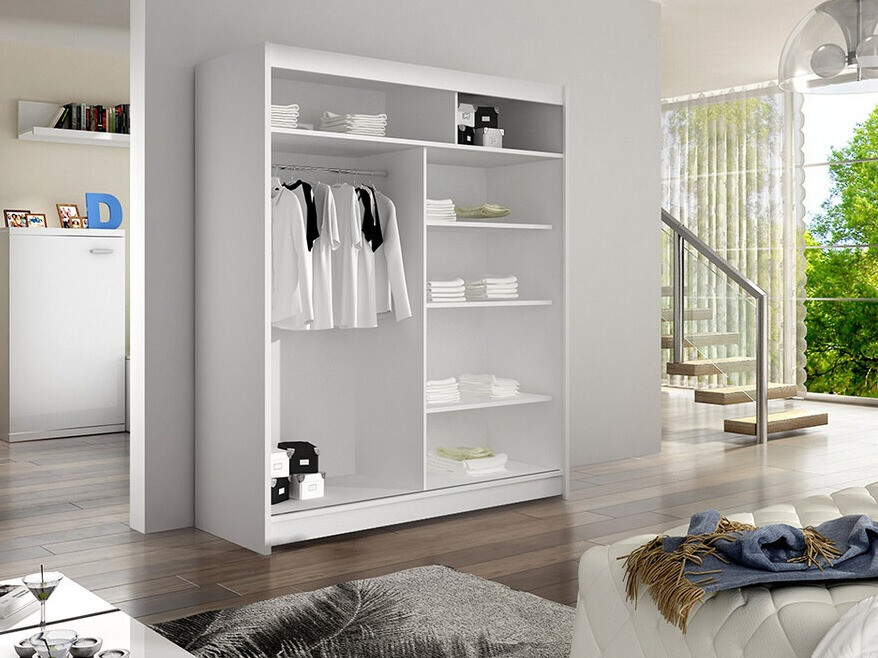 Ormar Closico 145 (Crno + Zanatski hrast)