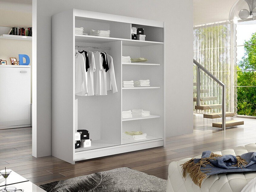 Ormar Closico 146 (Belo + Zanatski hrast)