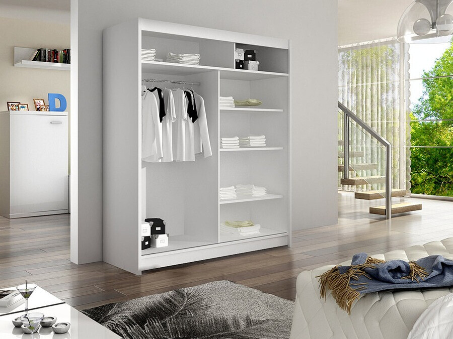 Ormar Closico 146 (Crno + Zanatski hrast)