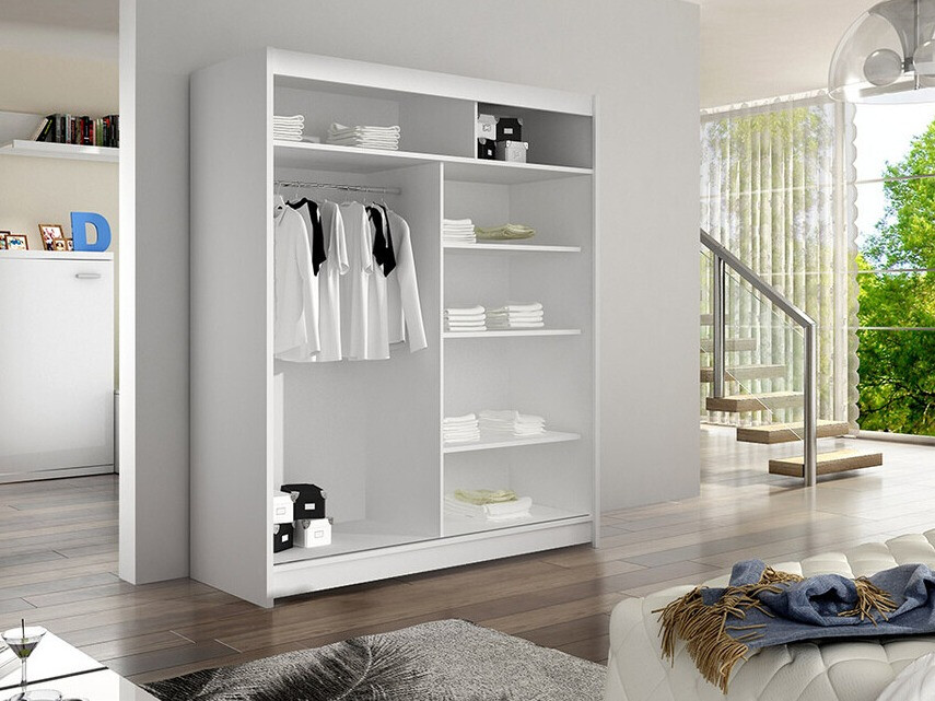 Ormar Closico Vastor V (Crno + Artisan hrast)