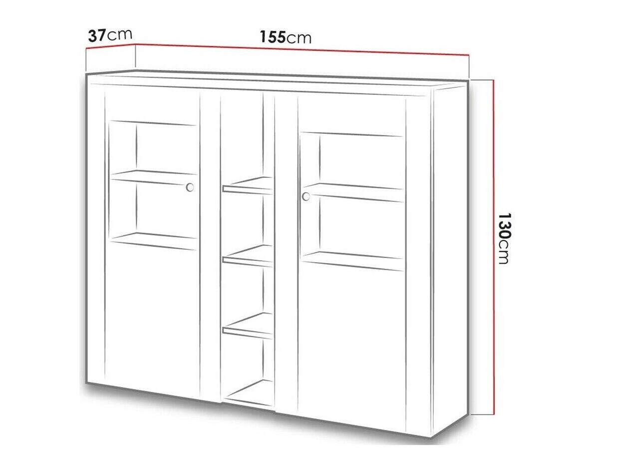 Ormarić Salelbo 105 (Orah)